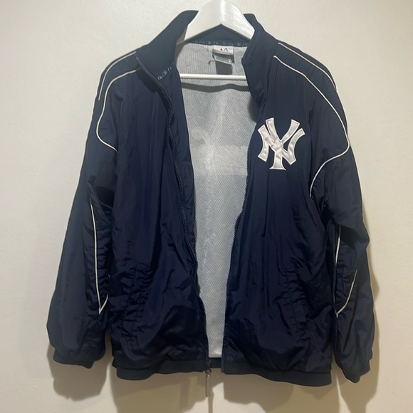 Majestic Other - Majestic Windbreaker Youth Big Kids Junior NY Yankees Navy Jacket Size 14/16